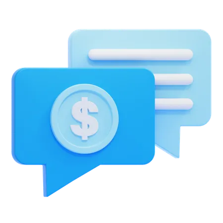 Business Chat  3D Icon