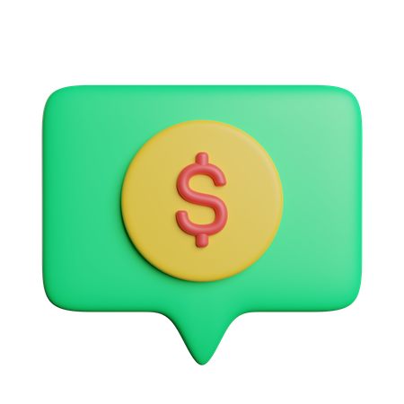 Business Chat  3D Icon