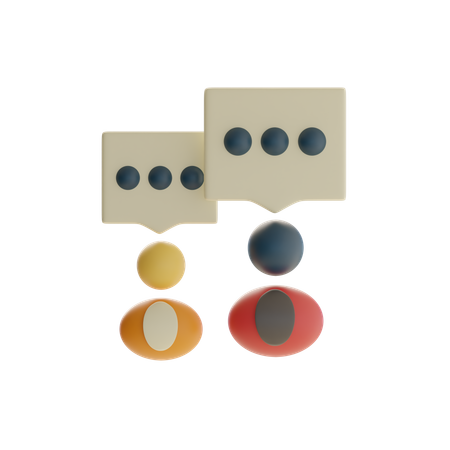 Business Chat  3D Icon