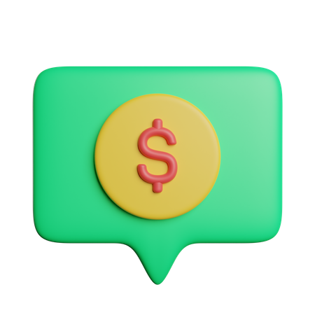 Business Chat  3D Icon