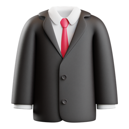 Business coat  3D Icon