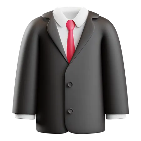 Business coat  3D Icon