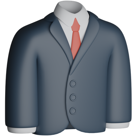 Business coat  3D Icon