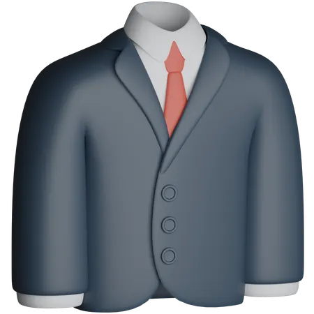 Business coat  3D Icon