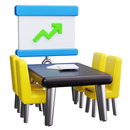 Business Conference  3D Icon