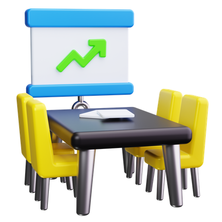 Business Conference  3D Icon