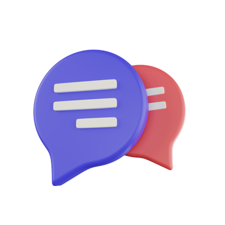 Business Conversation  3D Icon