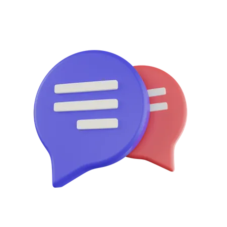 Business Conversation  3D Icon