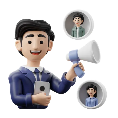 Business Coordination  3D Icon