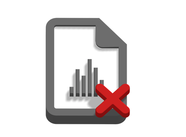 Business data error  3D Icon