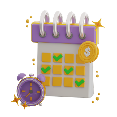 Business Deadline  3D Icon