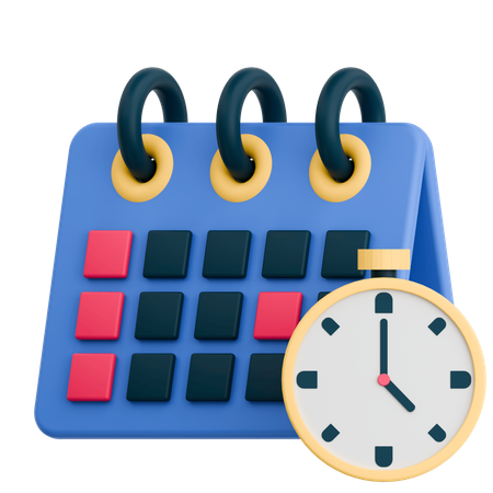 Business Deadline  3D Icon