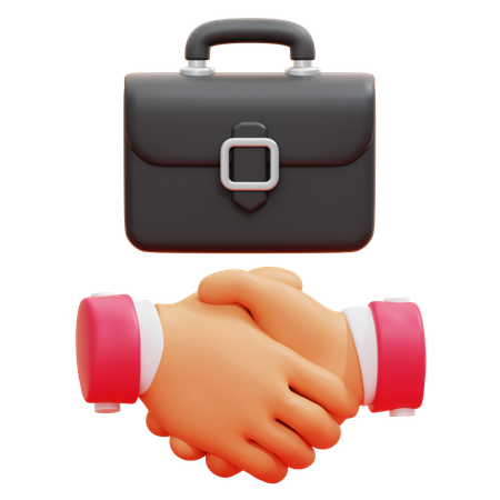 BUSINESS DEAL  3D Icon