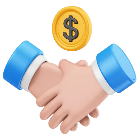 Business Deal  3D Icon