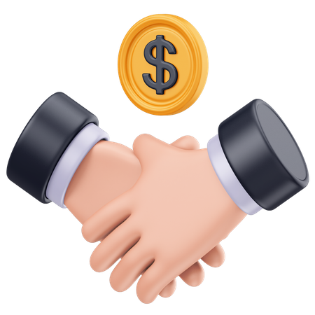 Business Deal  3D Icon