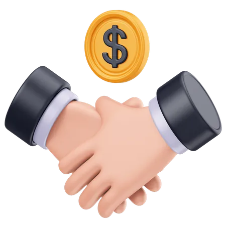 Business Deal  3D Icon