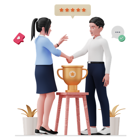 Business Deal  3D Icon