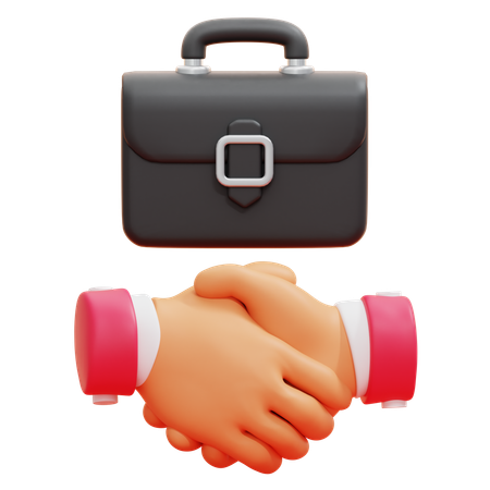 BUSINESS DEAL  3D Icon