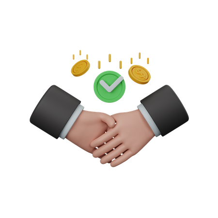 Business Deal  3D Icon