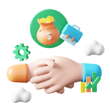 Business Deal 3D Icon