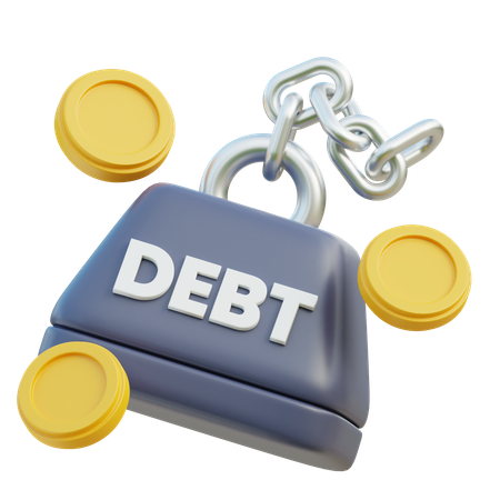 Business Debt  3D Icon