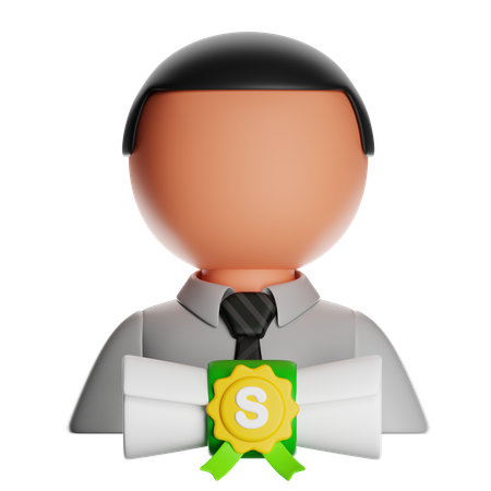 Business Degree  3D Icon
