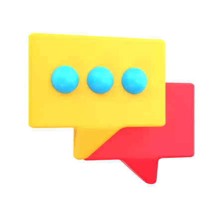 Business Discussion  3D Icon
