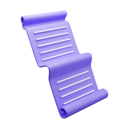 Business Document  3D Icon