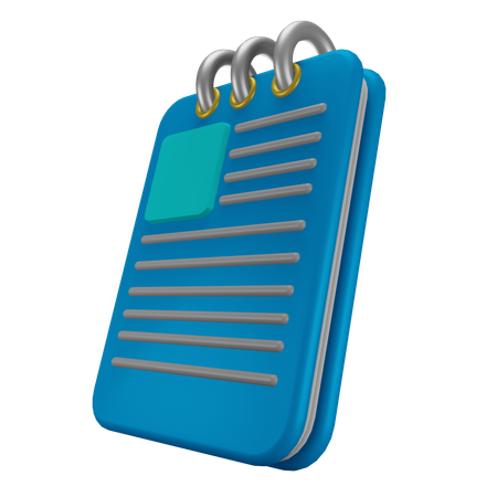 Business Document  3D Icon