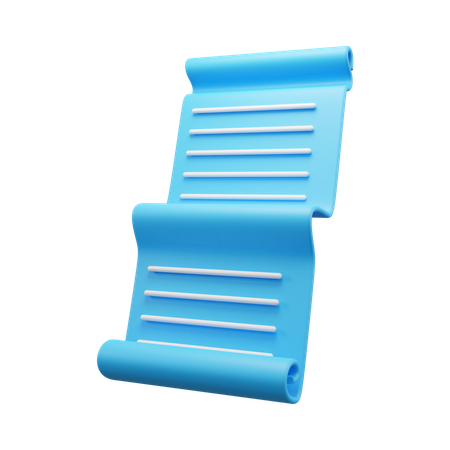 Business Document  3D Icon