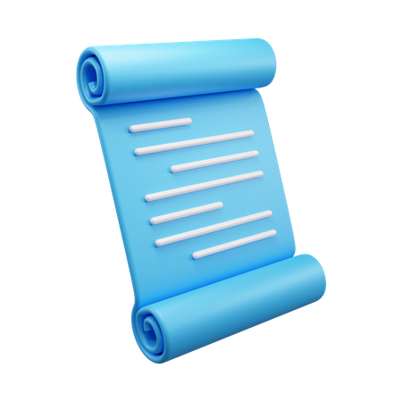 Business Document  3D Icon