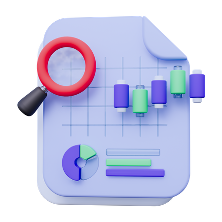 Business Document  3D Icon