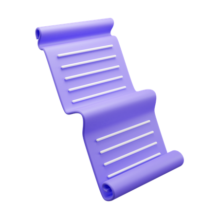 Business Document  3D Icon