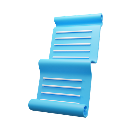 Business Document  3D Icon