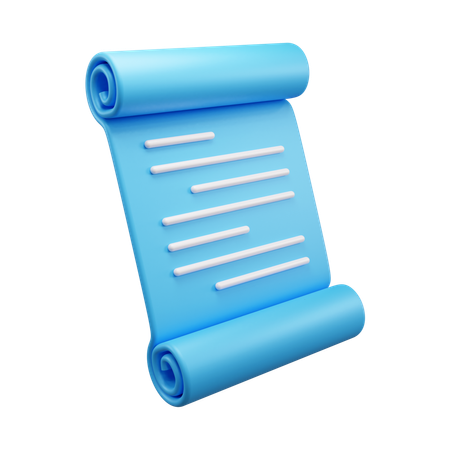 Business Document  3D Icon