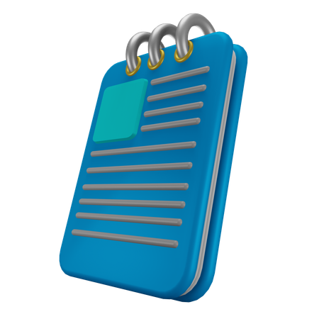 Business Document 3D Icon