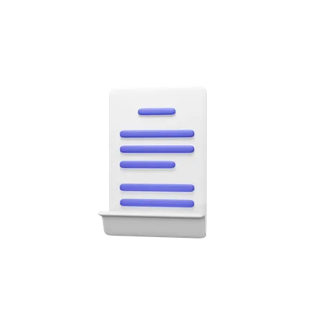 Document Download This Element Now 3D Icon