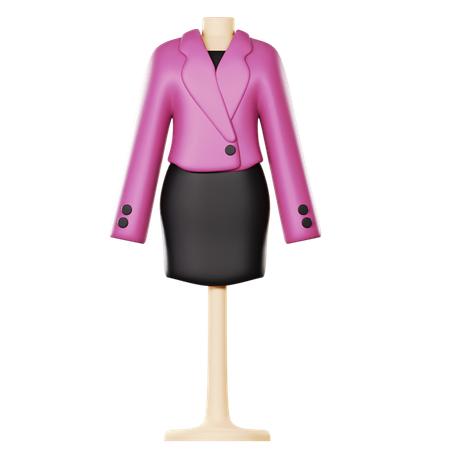Business Dress  3D Icon