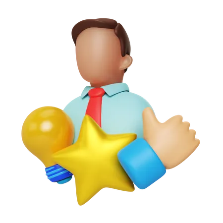 Business Expert  3D Icon