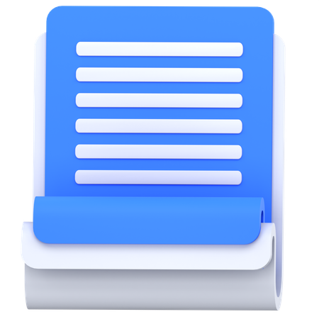 Business file  3D Icon