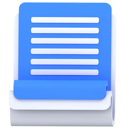 Business file  3D Icon