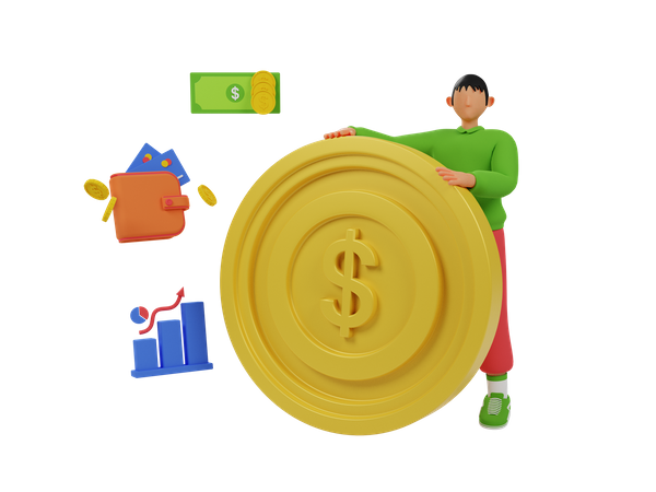 Business finance  3D Icon