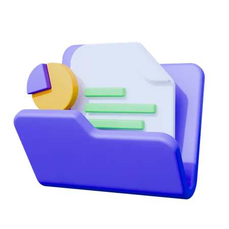 Business Folder  3D Icon