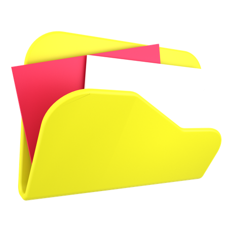 Business folder  3D Icon