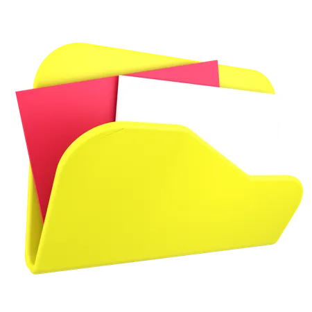 Business folder  3D Icon