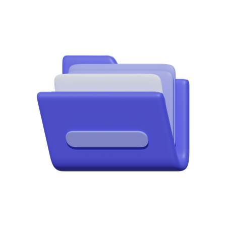 Business folder  3D Icon