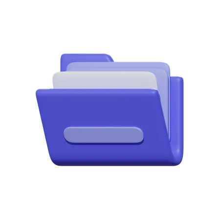 Business folder  3D Icon