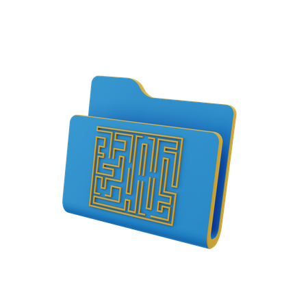 Business Folder  3D Icon