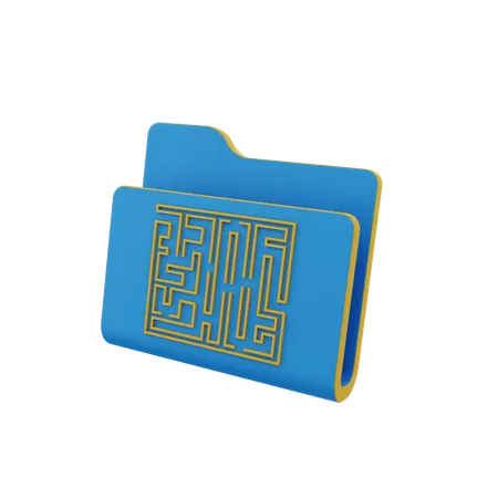 Business Folder  3D Icon