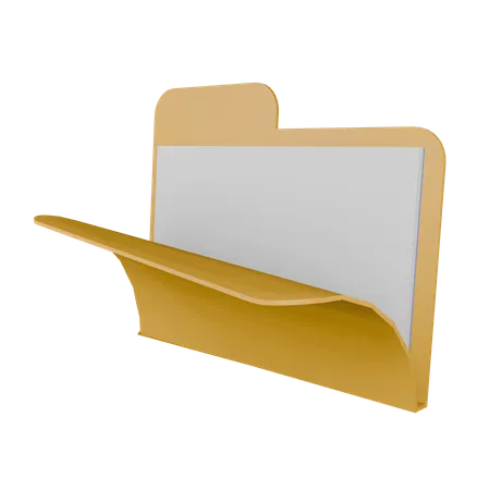 Business Folder  3D Icon